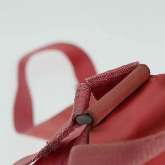 PRADA Backpack Nylon Pink Silver Auth main image 4